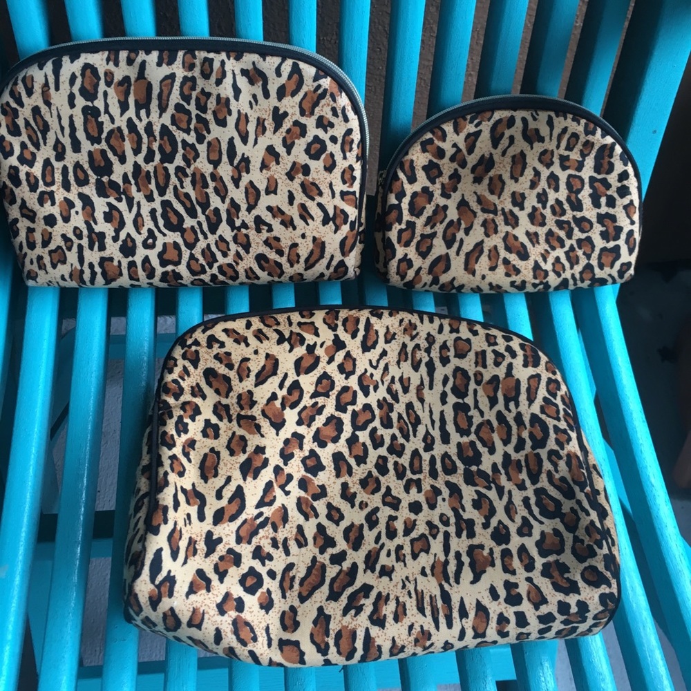 3pc cosmetic bag set